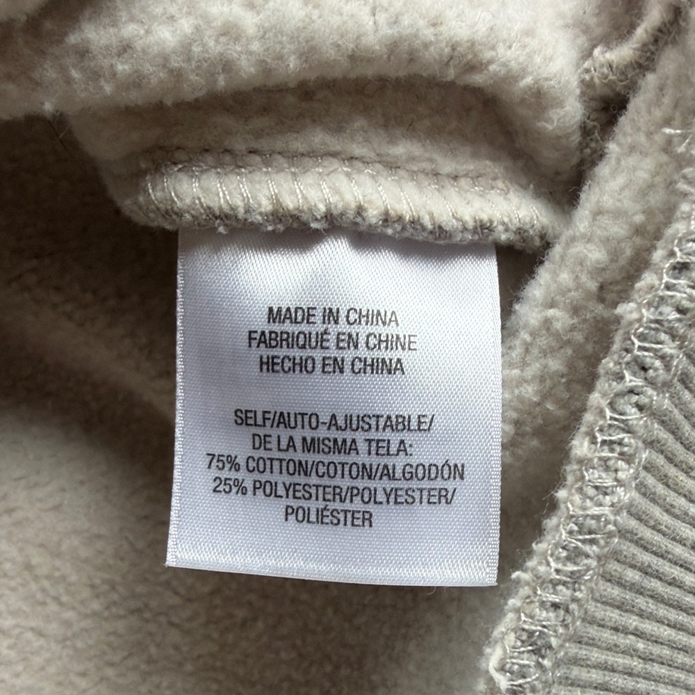 Favorite Daughter Heather Gray Crewneck with Navy Collegiate Print - Picture 6 of 6